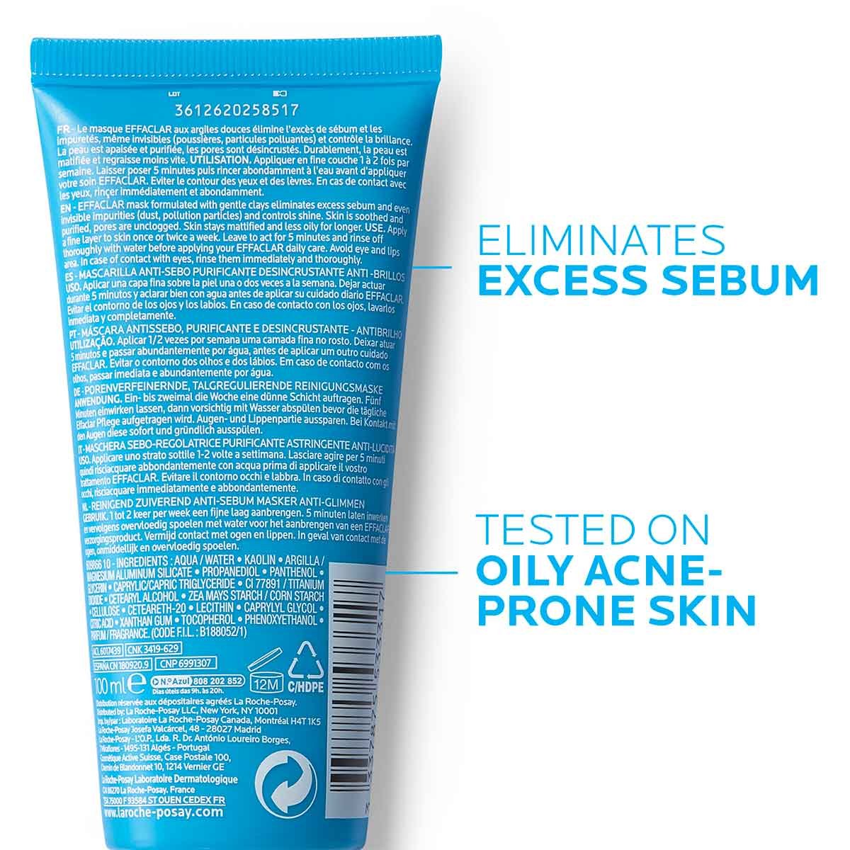Effaclar Sebo Controlling Mask for Oily Skin | La Roche-Posay